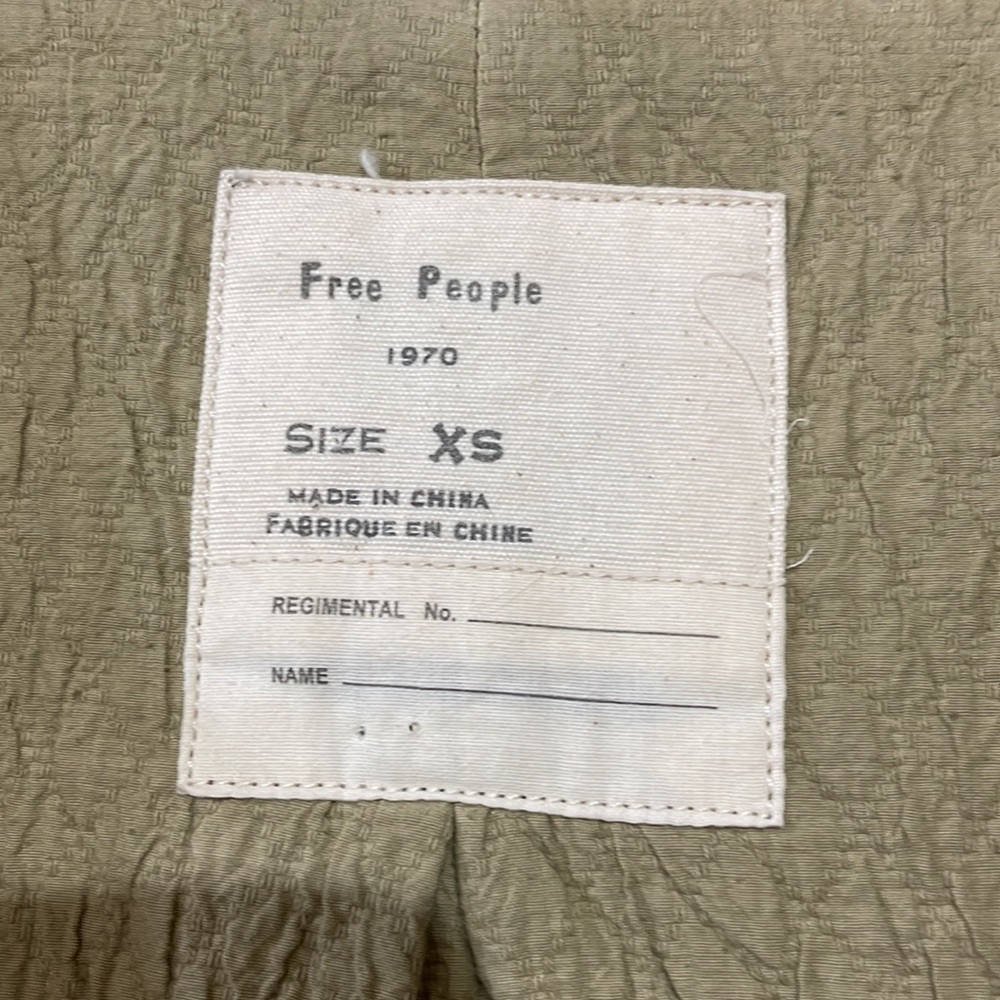 Free People Jacket size XS - Picture 6 of 6